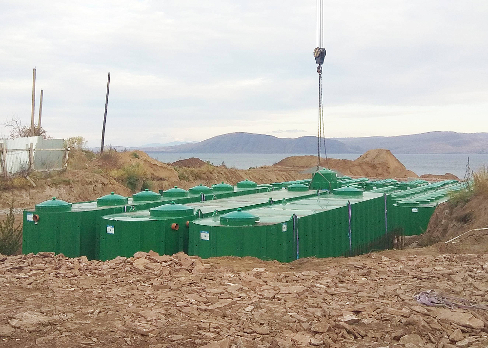 Хозяйственно-бытовой сток - 400 м3 в сутки, Красноярский край, с. Новоселово