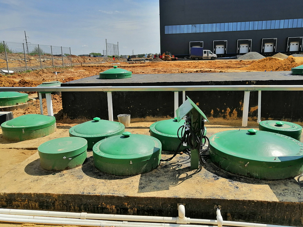 Хозяйственно-бытовой сток - 20 м3 в сутки, производственно-складского комплекса "FOROOM", МО