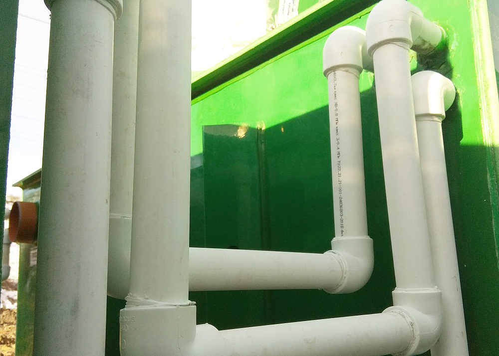 Хозяйственно-бытовой сток - 100х2м3 в сутки, коммунальные очистные сооружения поселка, п. Павелец, Рязанская обл.