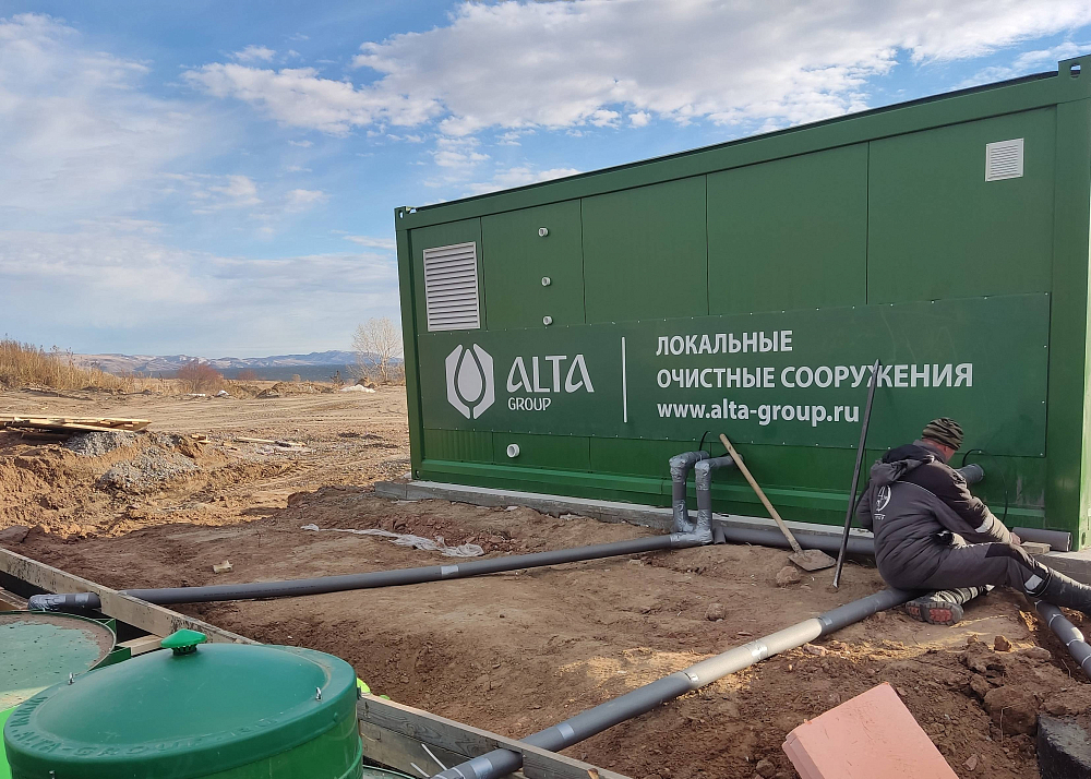 Хозяйственно-бытовой сток - 400 м3 в сутки, Красноярский край, с. Новоселово